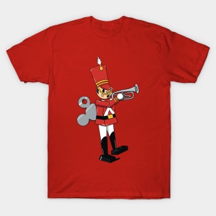 Christmas Toy Solider Trumpet Player T-Shirt